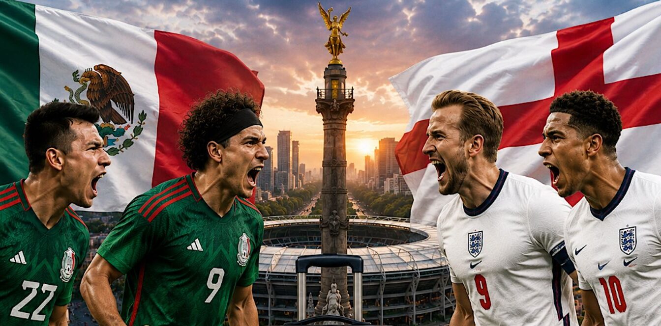 Aficiones de México e Inglaterra encienden redes previo al Mundial 2026