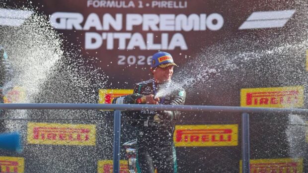 Antonelli hace historia en Monza: remonta desde el lugar 19 y gana el GP de Italia