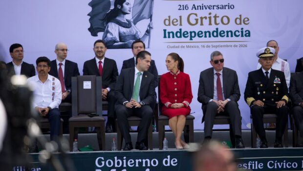 Sheinbaum y Bolaños-Cacho Cué avalan fuerza militar y presupuestos del Estado